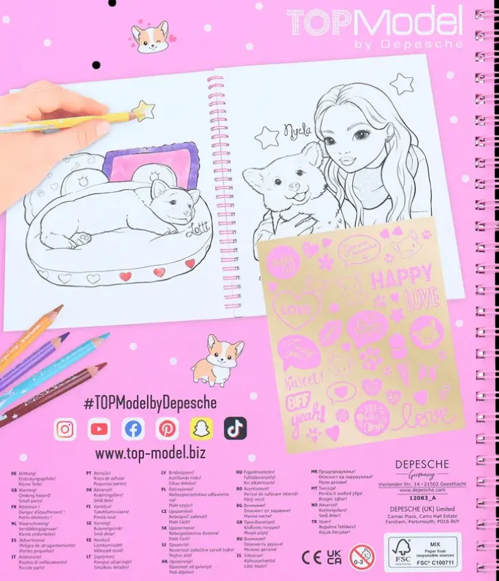 Topmodel Varityskirja Corgi