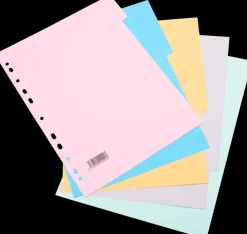 Valilehti A4 1-5 Jakoinen Varillinen