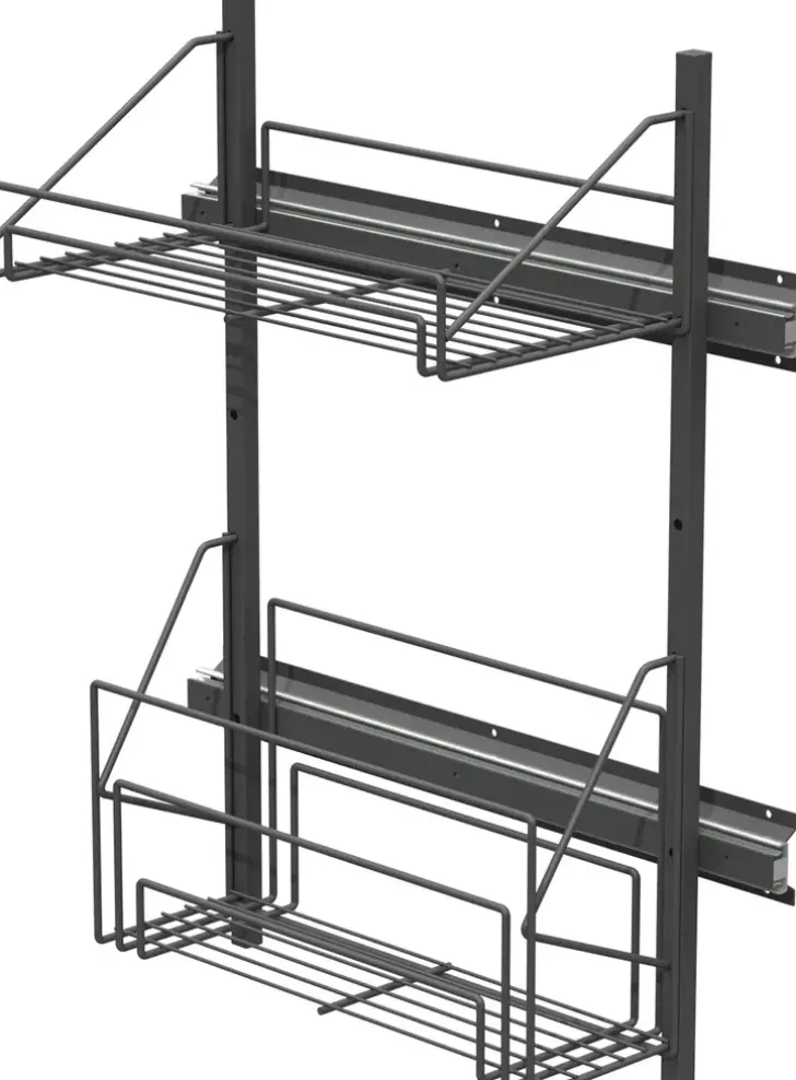 Viivi-Tarvikevaunu Lm 695 250X500X630 Antrasiitti