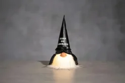 Winteria Tonttu Keep On Rocking Led-Valolla 26 Cm